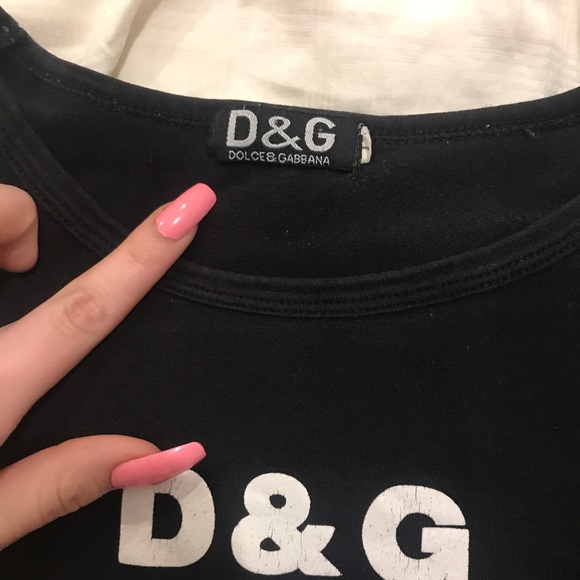 authentic vintage DOLCE&GABBANA black t-shirt - Picture 3 of 4